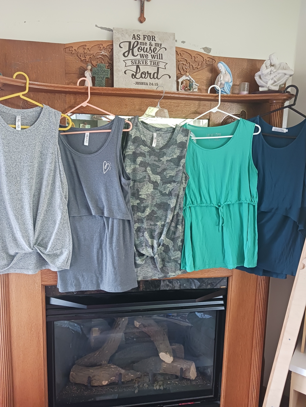 5 | Latched Mama Tanks - Drawstring, Botton Knot, Sleeveless Tank Tops